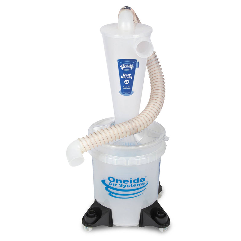 Oneida Air Dust Deputy 2.5 Deluxe Cyclone Separator Kit for Shop Vac (Used)