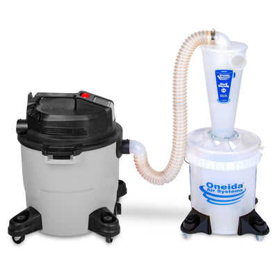 Oneida Air Systems Dust Deputy 2.5 Sturdy Deluxe All Clear Cyclone Separator Kit