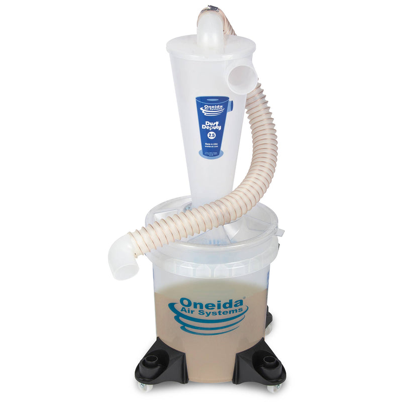 Dust Deputy 2.5 Deluxe Cyclone Separator Kit for Shop Vac (Open Box)