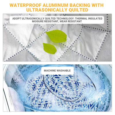 KingCamp Portable Outdoor Waterproof Picnic Hiking Blanket 78"x118", Blue (Used) - VMInnovations