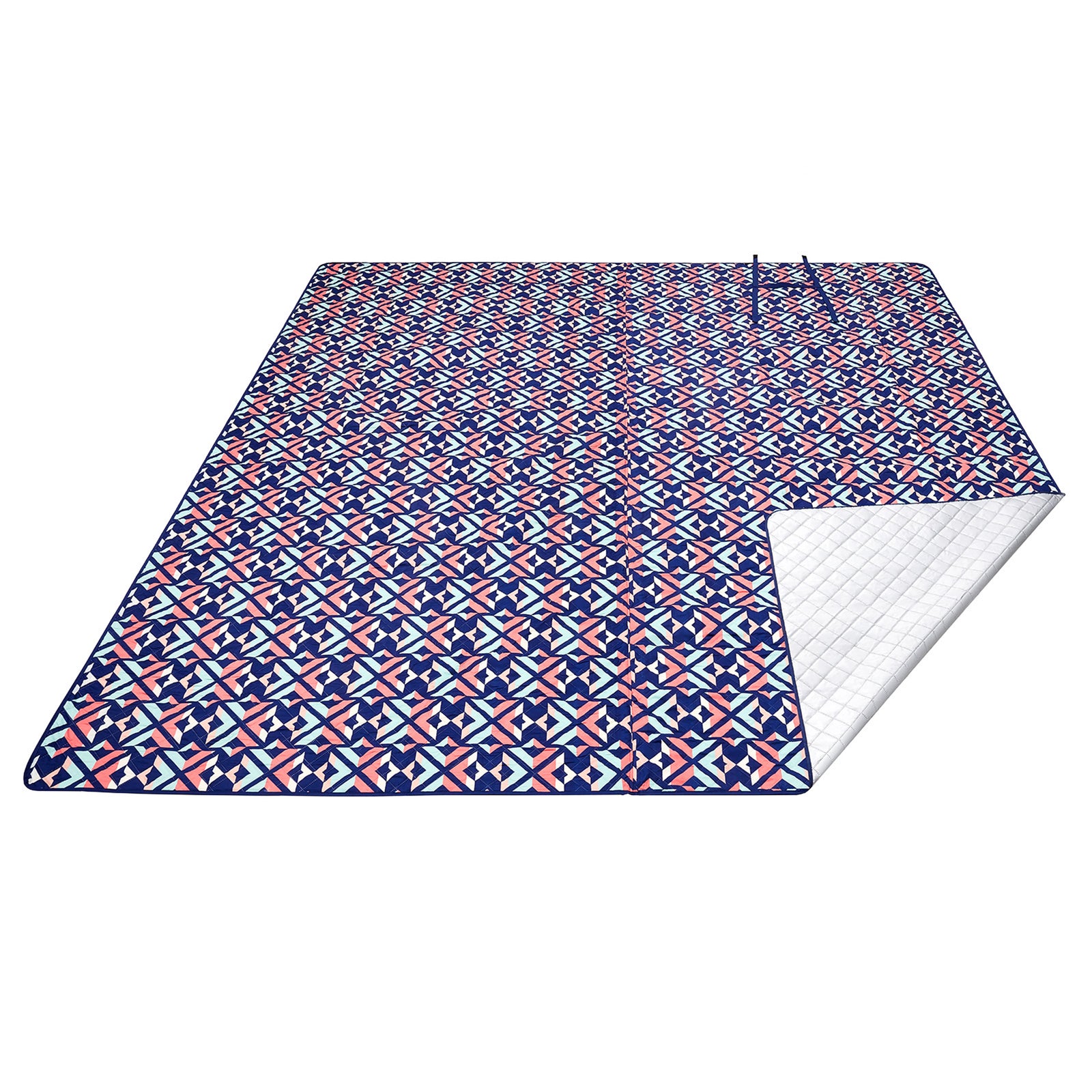 Portable Outdoor Waterproof Picnic Blanket 118" x 118", Rose Red (Open Box) - VMInnovations