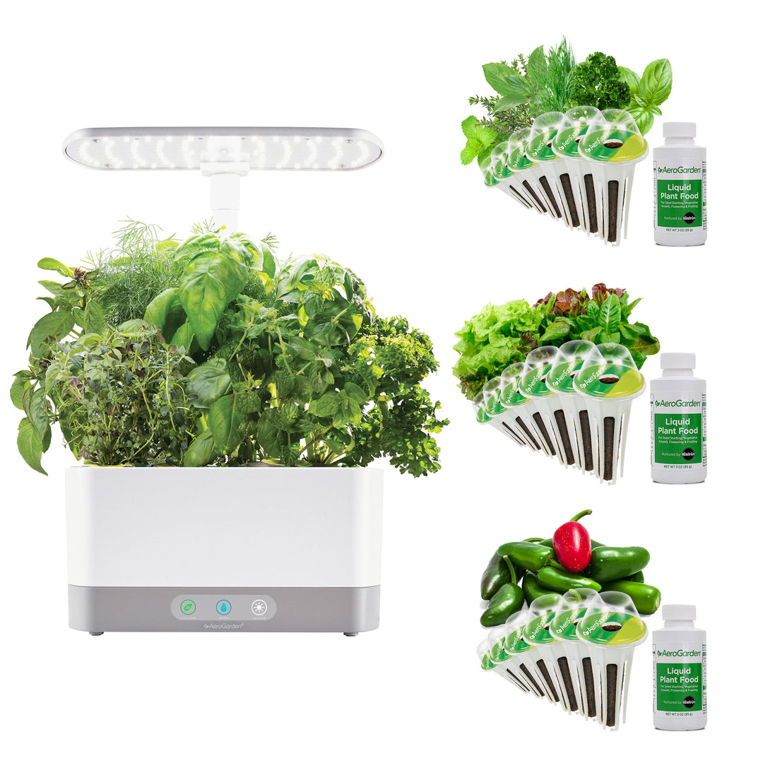 Harvest XL Bundle - Hydroponic Herb Garden Indoor Growing Kit (Open Box)