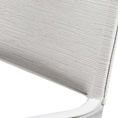 Lafuma Batyline Duo Durable Dining Armchair, Sand/Pebble (Set of 2) (Open Box) - VMInnovations