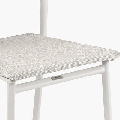 Lafuma Batyline Duo Durable Dining Armchair, Sand/Pebble (Set of 2) (Open Box) - VMInnovations