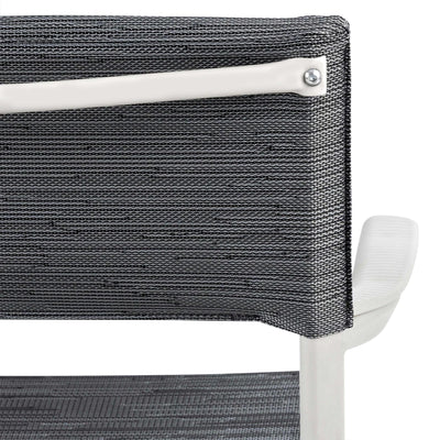Lafuma Batyline Duo ORON Durable Outdoor Armchair, Sand/Obsidian (Used)