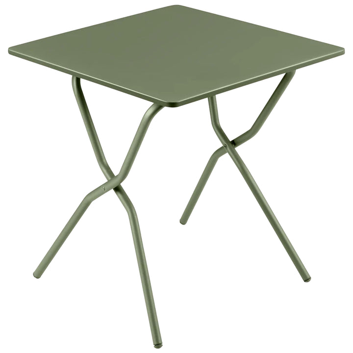 Lafuma Balcony II Colorblock Steel Square Folding Outdoor Patio Table (Open Box)