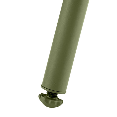Lafuma Balcony II Colorblock Steel Square Folding Outdoor Patio Table, Moss - VMInnovations