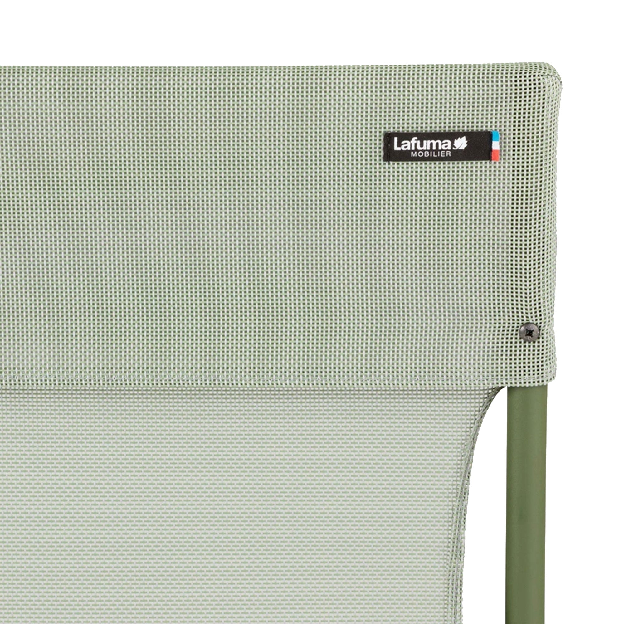 Lafuma Balcony II Steel Folding Patio Chair, Moss Green, Set of 2 (Open Box)