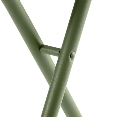 Lafuma Balcony II Steel Folding Patio Chair, Moss Green, Set of 2 (Open Box)