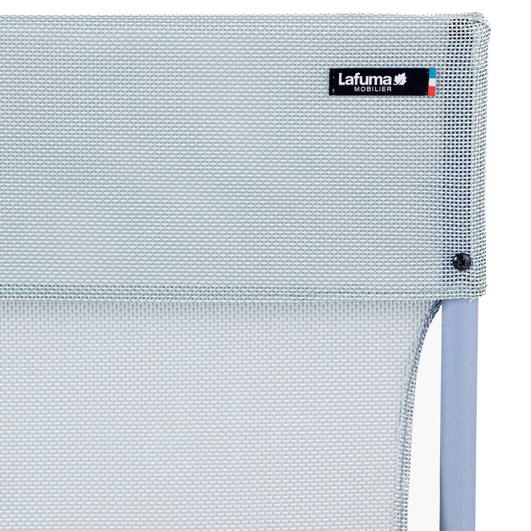 Lafuma Balcony II Steel Folding Patio Chair, Ciel Sky Blue, Set of 2 (Open Box)