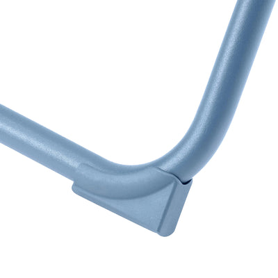 Lafuma Colorblock Steel Folding Patio Chair, Ciel Sky Blue, Set of 2 (Used) - VMInnovations