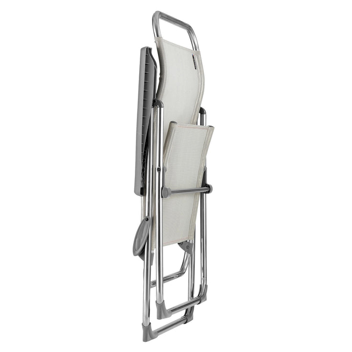 Lafuma Cham Adjustable 5 Seating Position Folding Outdoor Armchair, Rye (Used)