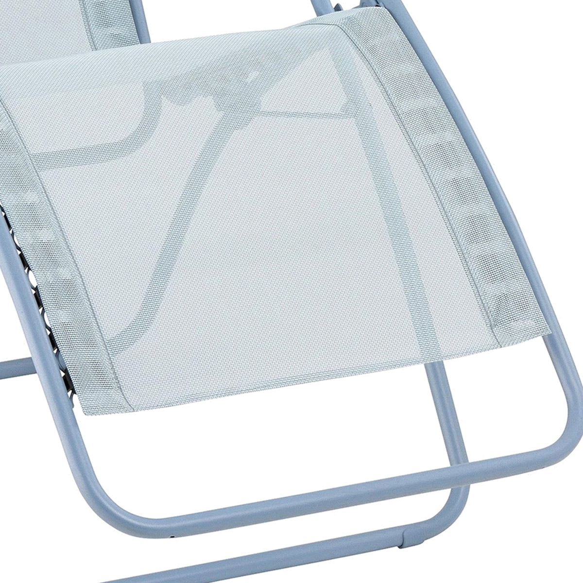 Lafuma R Clip Reclining Zero Gravity Relaxation Patio Chair, Ciel Blue(Open Box)