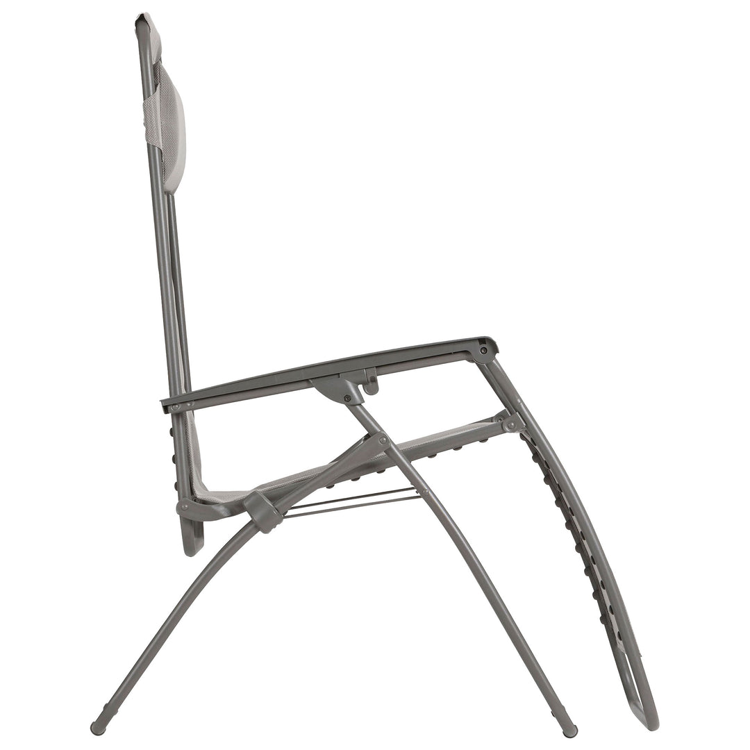 Lafuma R Clip Reclining Foldable Zero Gravity Relaxation Patio Chair (Used)
