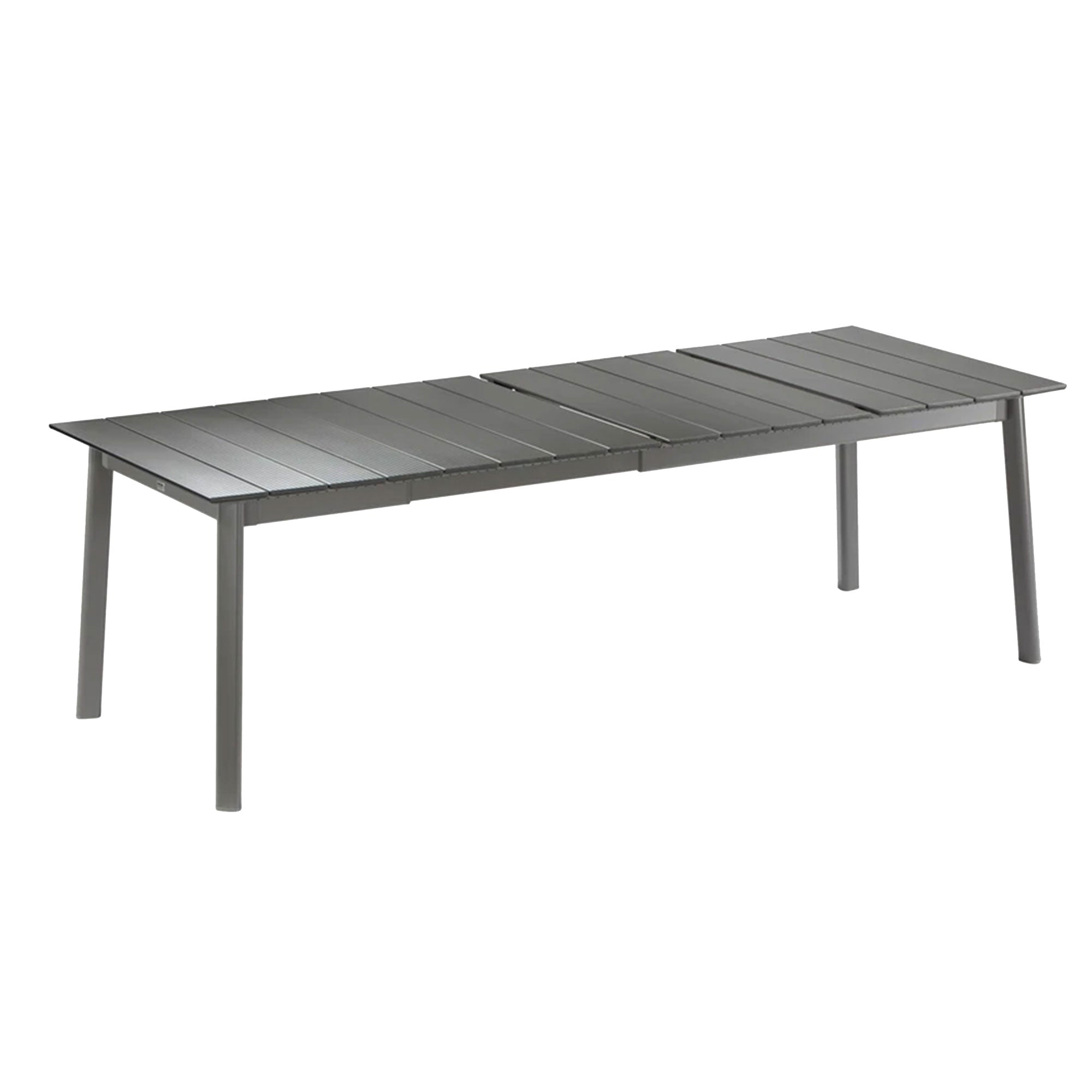 Lafuma ORON Extendable 10 Person Outdoor Aluminum Garden Dining Table, Titanium