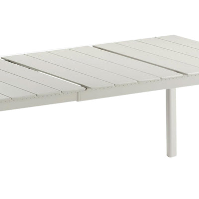Lafuma ORON Extendable 10 Person Outdoor Aluminum Garden Dining Table, Sand
