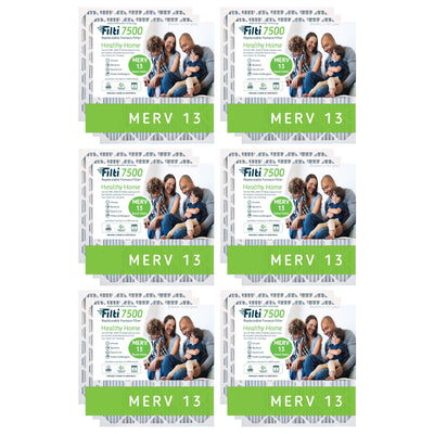 Filti 7500 Pleated Home HVAC Furnace 20 x 30 x 1 MERV 13 Air Filter (24 Pack) - VMInnovations