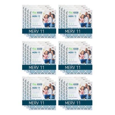 Filti 6500 Pleated Home HVAC Furnace 24 x 24 x 1 MERV 11 Air Filter (24 Pack)