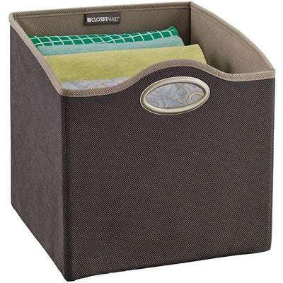ClosetMaid Nonwoven Polypropylene Cubic Closet Storage Organizer Bin (6 Pack)