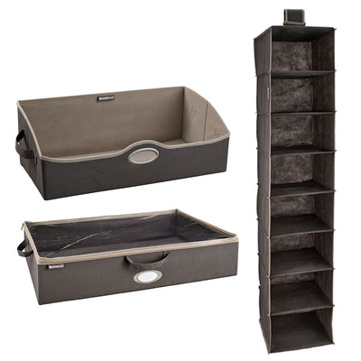 ClosetMaid Fabric Storage Bin, Hanging 8 Shelf Closet Organizer, & Storage Bag