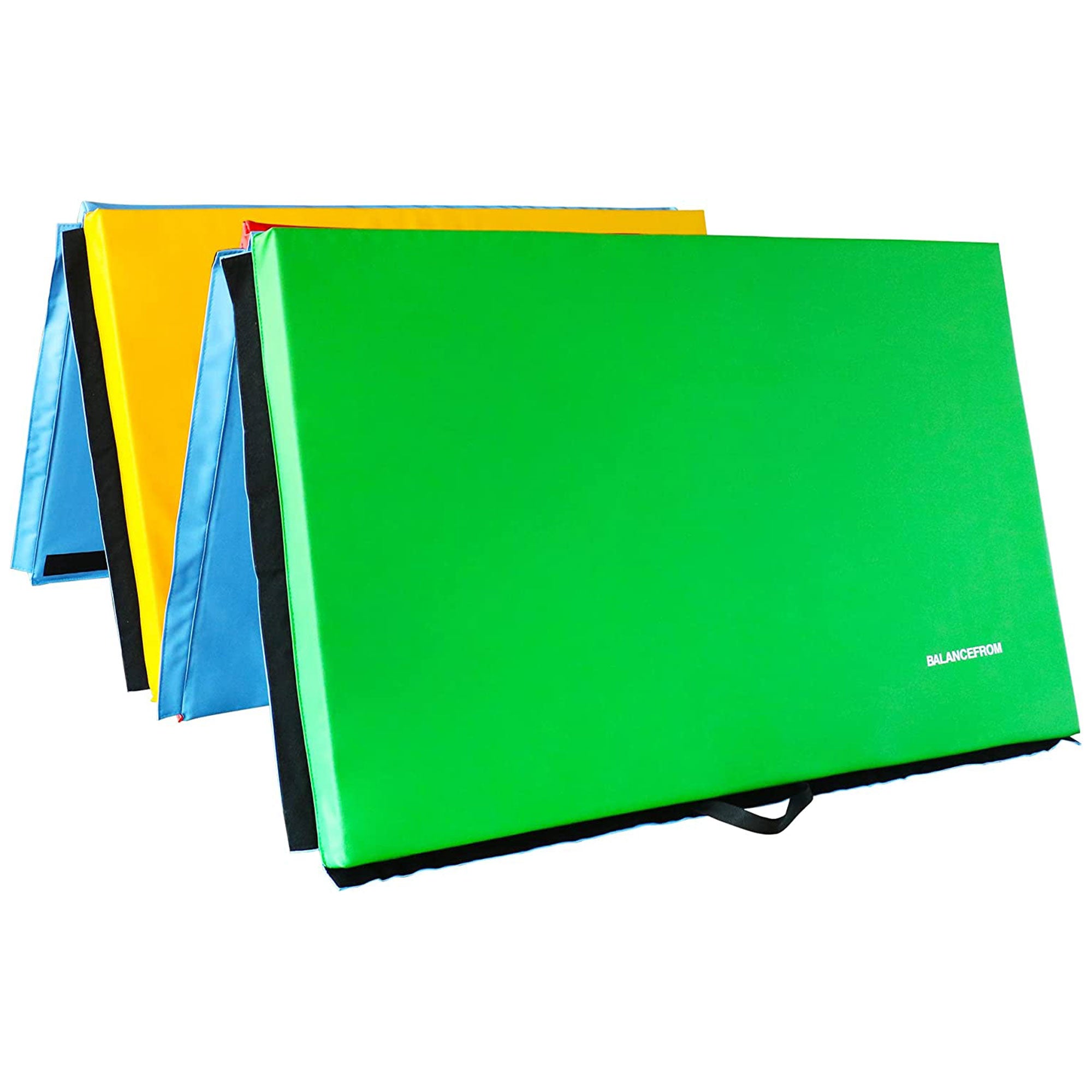 BalanceFrom Fitness 120 x 48" All Purpose Gymnastics Mat, Multi (Open Box) - VMInnovations