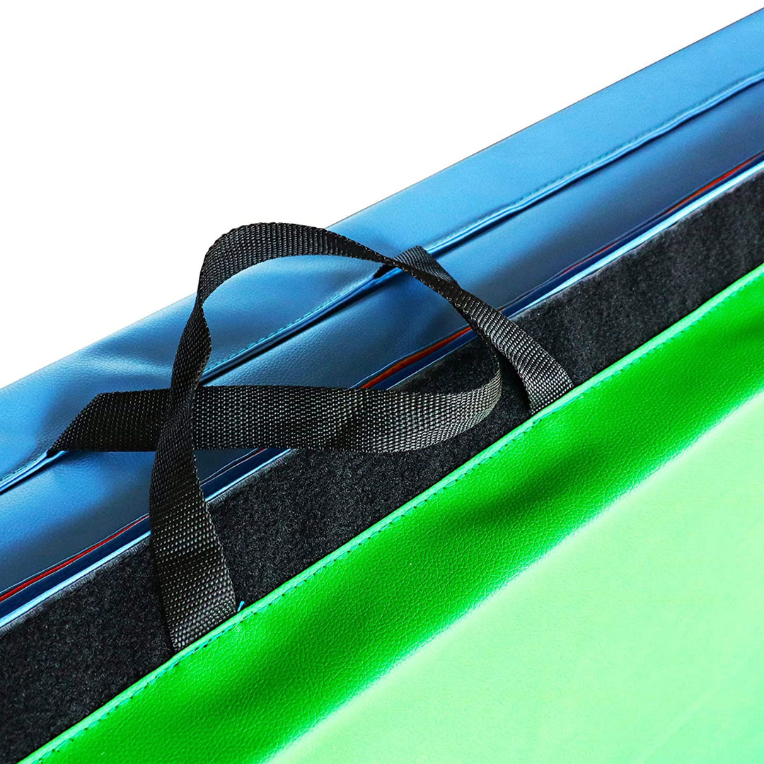 BalanceFrom Fitness 120 x 48" All Purpose Folding Gymnastics Exercise Mat, Multi