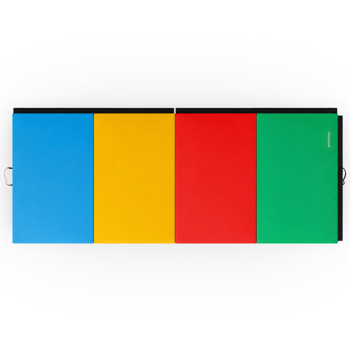 BalanceFrom Fitness 120 x 48" Folding Gymnastics Exercise Mat, Multi (Used)