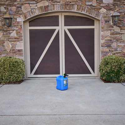 Scepter SmartControl Dual Handle Kerosene Container, 5 Gal/18.9L, Blue(Open Box)
