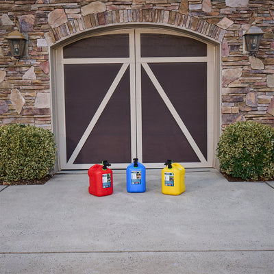 Scepter SmartControl Dual Handle Kerosene Container, 5 Gal/18.9L, Blue(Open Box)