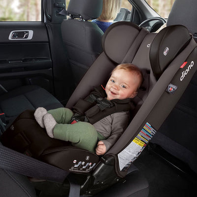 Diono Radian 3RXT Slim Fit Steel Core 4 in 1 Convertible Car Seat, Gray Slate