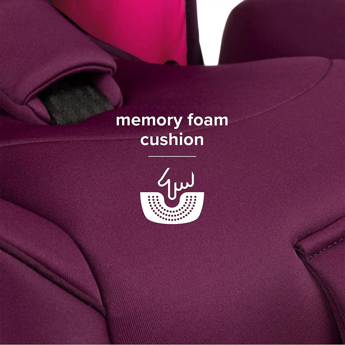 Diono Radian 3RX Slim Fit Steel Core 3 in 1 Convertible Car Seat, Purple Plum - VMInnovations