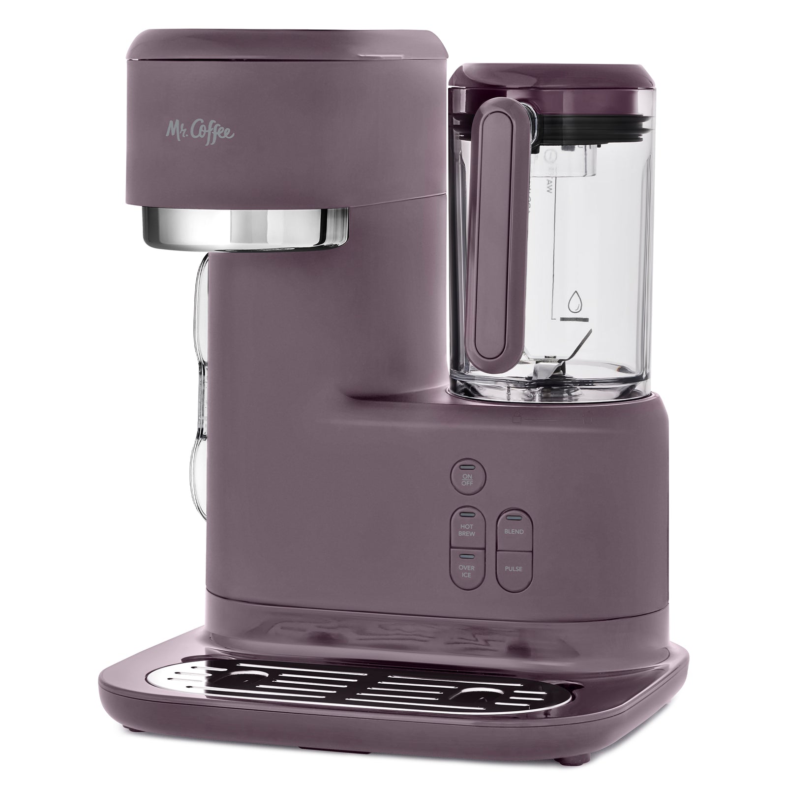 Mr. Coffee Single-Serve Frappe, Iced, and Hot Coffee Maker and Blender, Lavender - VMInnovations