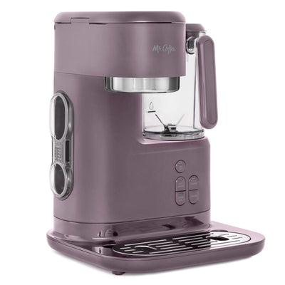 Mr. Coffee Single-Serve Frappe, Iced, and Hot Coffee Maker and Blender, Lavender - VMInnovations