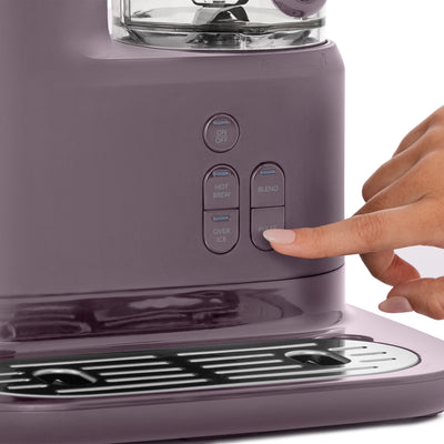 Mr. Coffee Single-Serve Frappe, Iced, and Hot Coffee Maker and Blender, Lavender - VMInnovations