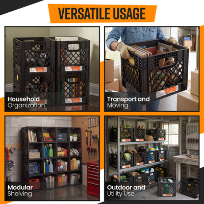 Juggernaut Storage Crate for Office Storage&Classroom Organization 2PK(Open Box) - VMInnovations