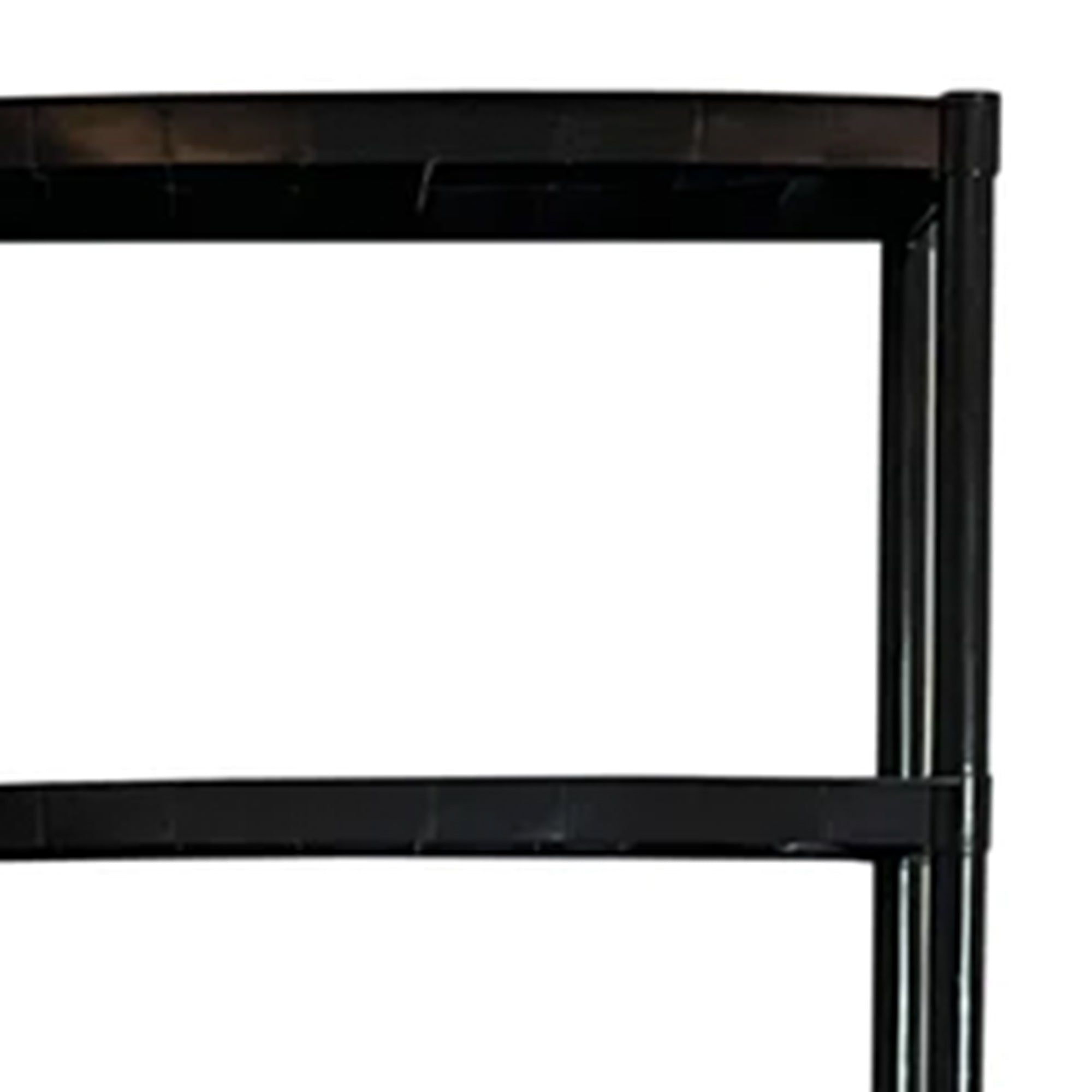 Storage 70" Plastic 5 Tier Garage/Shed Utility Shelving Rack, Black (Open Box) - VMInnovations