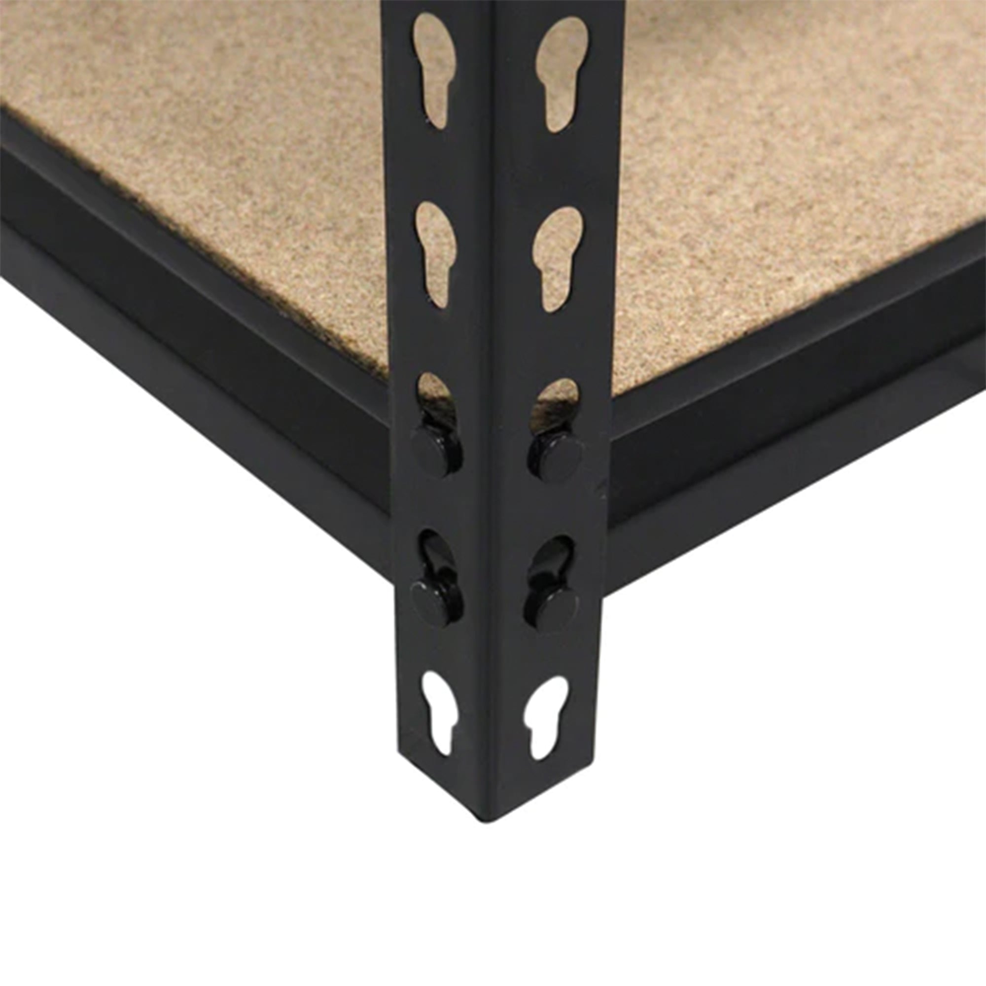 Juggernaut 36" x 72" Shelf Steel Utility Shelving Storage Unit, Black(For Parts) - VMInnovations