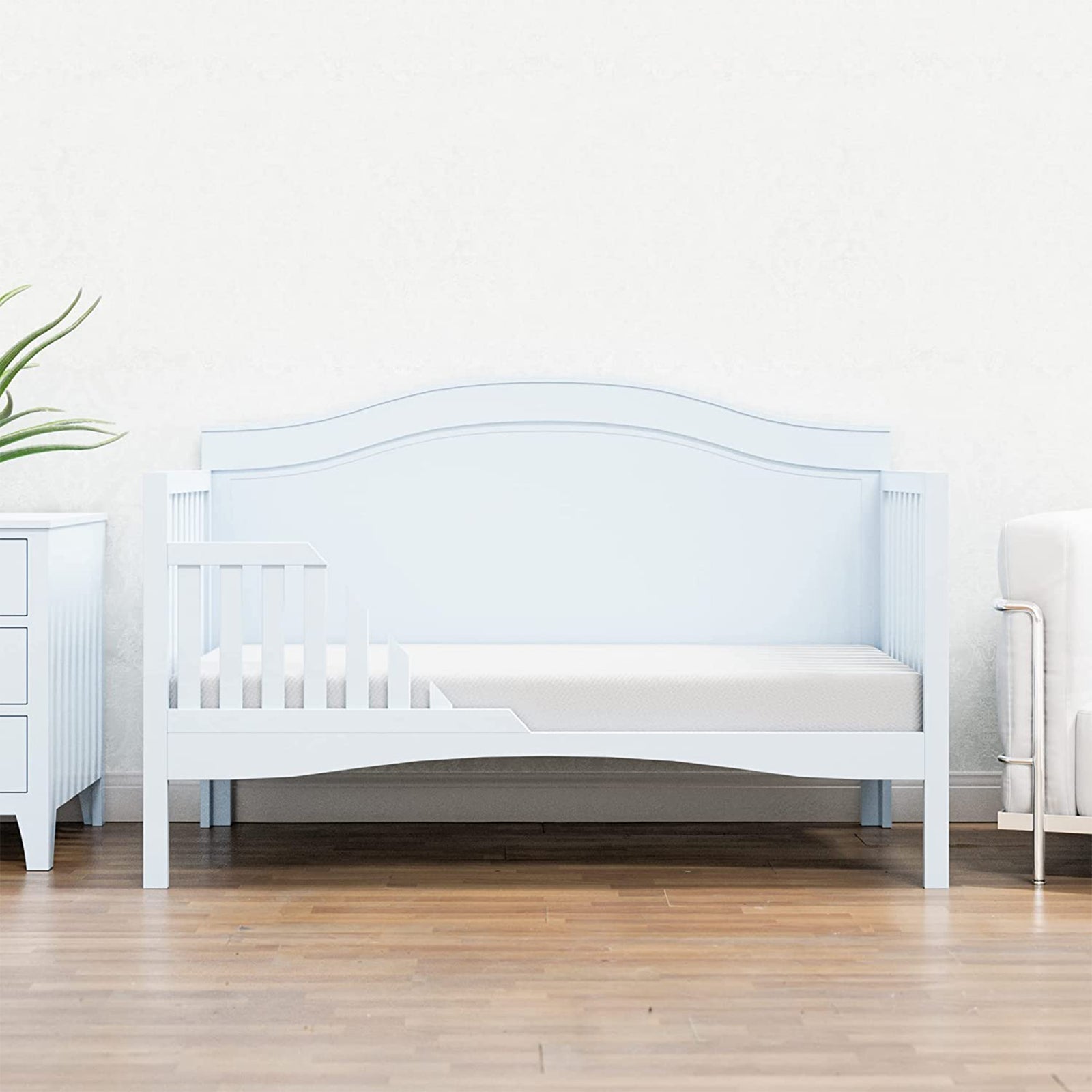 Dynasty Mattress 4 Inch Cooling Gel Memory Foam Medium Firm Crib Mattress Bed - VMInnovations