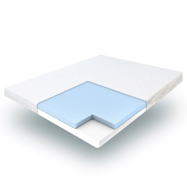 Dynasty Mattress 4 Inch Cooling Gel Memory Foam Medium Firm Crib Mattress Bed