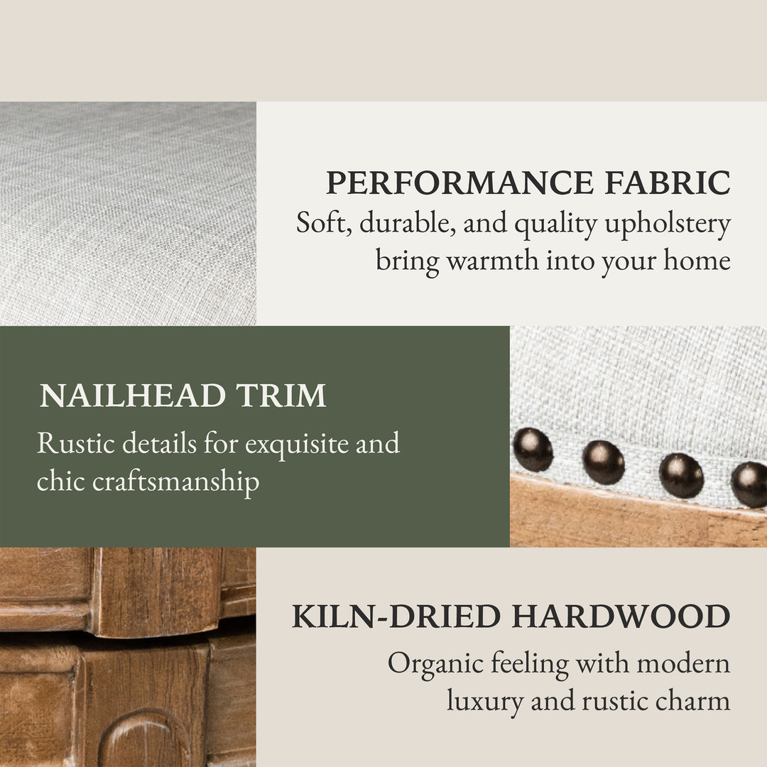 Maven Lane Low Back Swivel Kitchen Bar Stool 31"H Weathered Oak Finish (Used) - VMInnovations