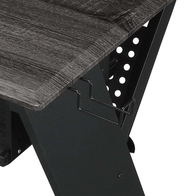 Acme Furniture Annette Studio Music Desk with Keyboard Tray in Black Finish