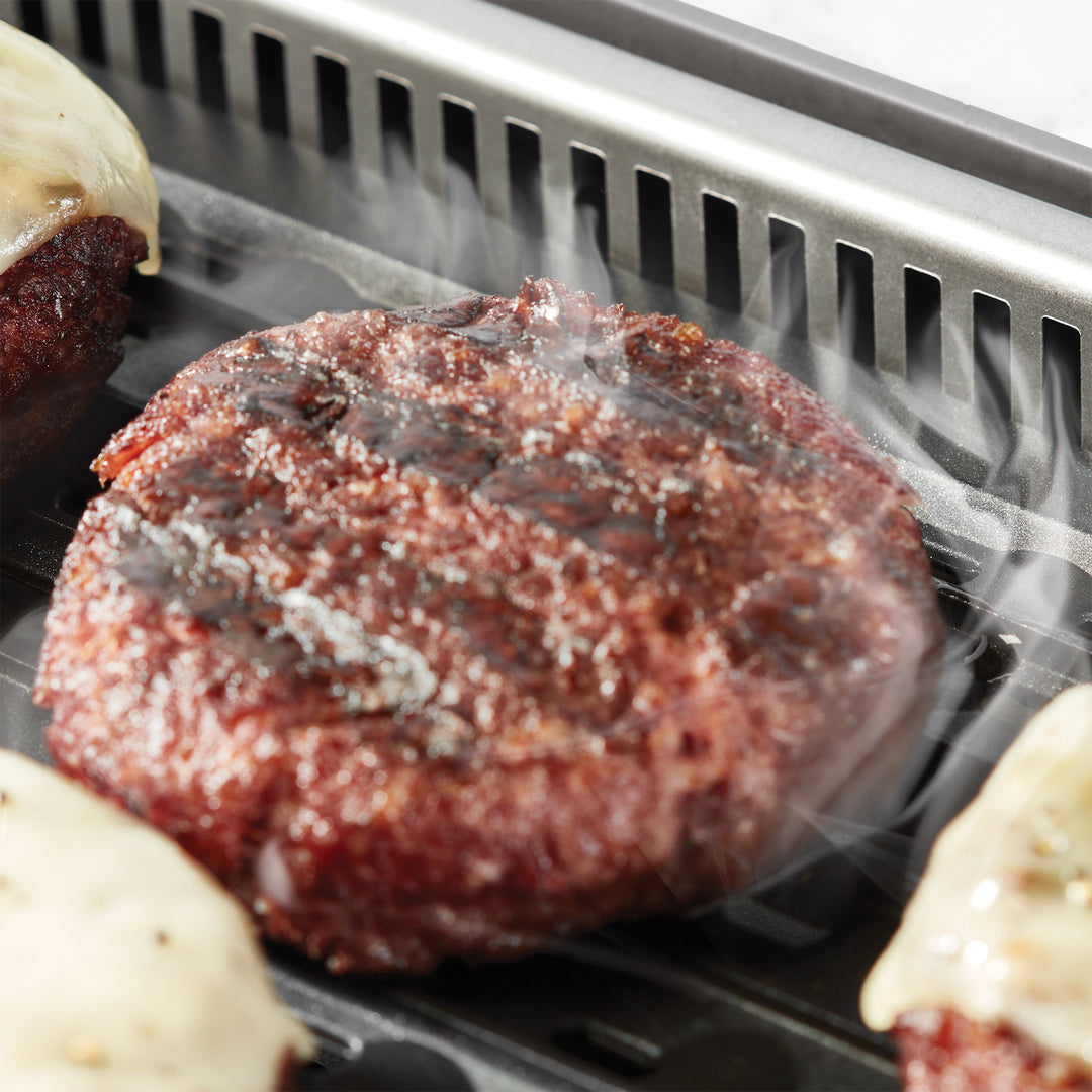 Oster DiamondForce Electric Indoor Nonstick Smokeless Countertop Grill with Lid - VMInnovations