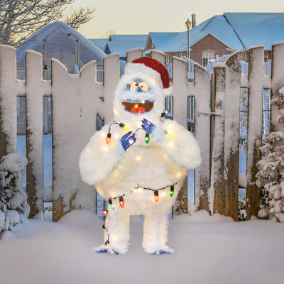 ProductWorks 48" Bumble 3D LED Pre-Lit Holiday Decor w/Light Strand (Open Box) - VMInnovations