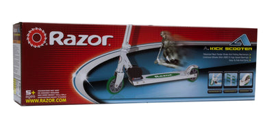 Razor A2 Aluminum Kick Scooter Boys/Girls (Green) | 13003A-GR - Used