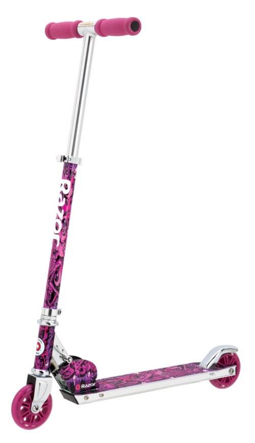Razor Wild Style Kick Scooter (Pink) - Open Box!