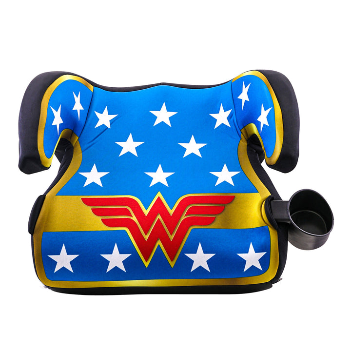 KidsEmbrace Wonder Woman Backless Booster Car Seat for Kids 4 Years and Up