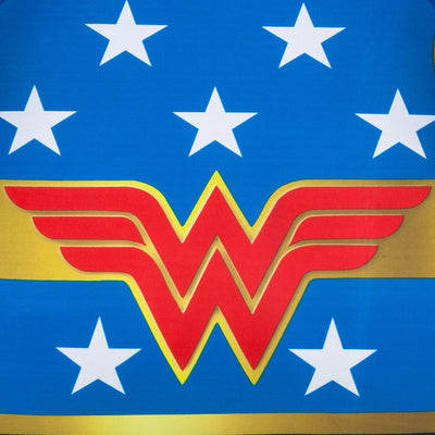 KidsEmbrace Wonder Woman Backless Booster Car Seat for Kids 4 Years and Up - VMInnovations
