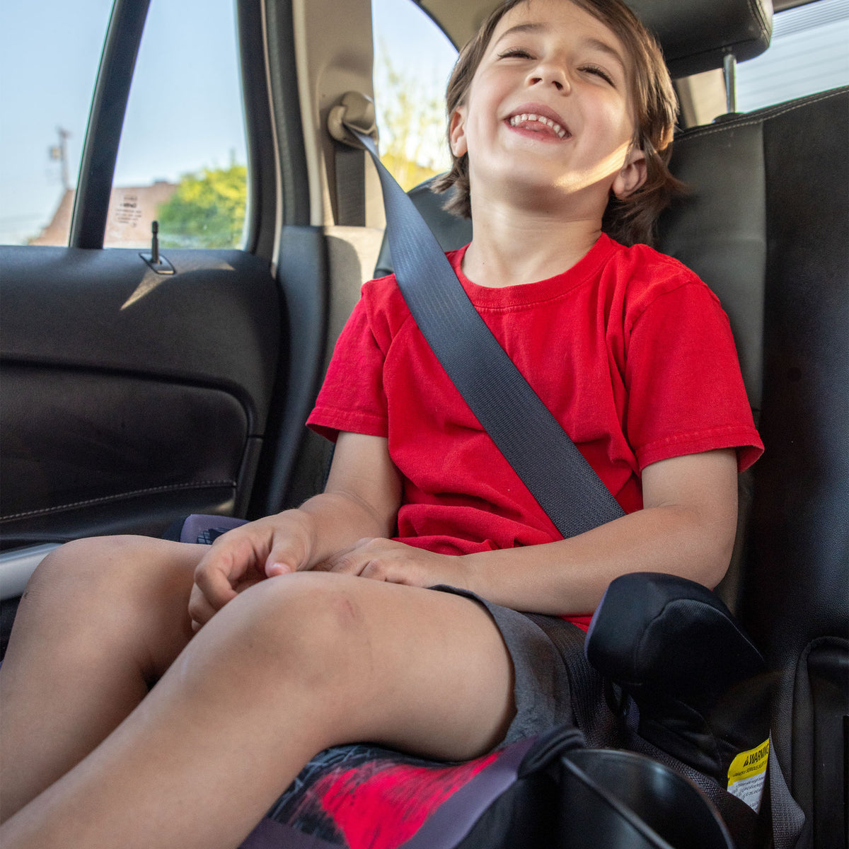 KidsEmbrace KE-4801FAC Spider-Man Backless Car Seat for Kids 4 Years and Up - VMInnovations