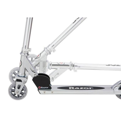 NEW! Razor A2 Aluminum Kick Scooter Boys/Girls (Clear) (Open Box)