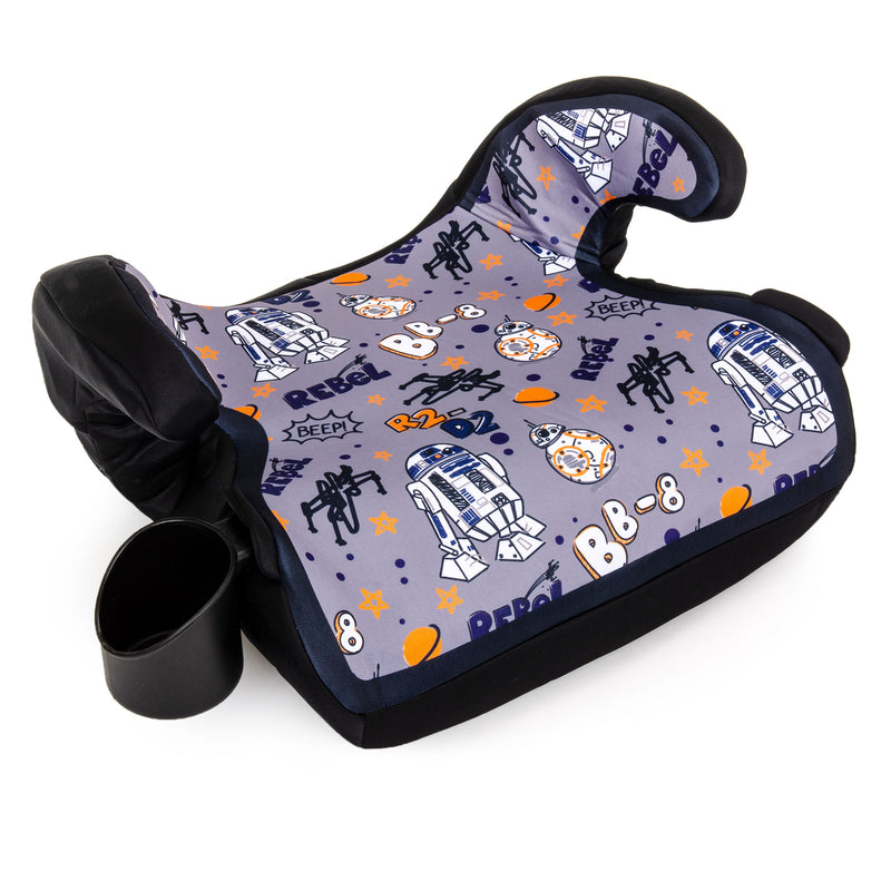 KidsEmbrace BB8 and R2D2 Backless Booster Car Seat for Kids 4 Years and Up